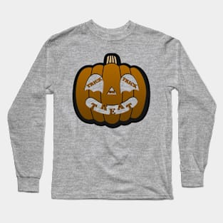 Trick or Treat pumpkin Long Sleeve T-Shirt